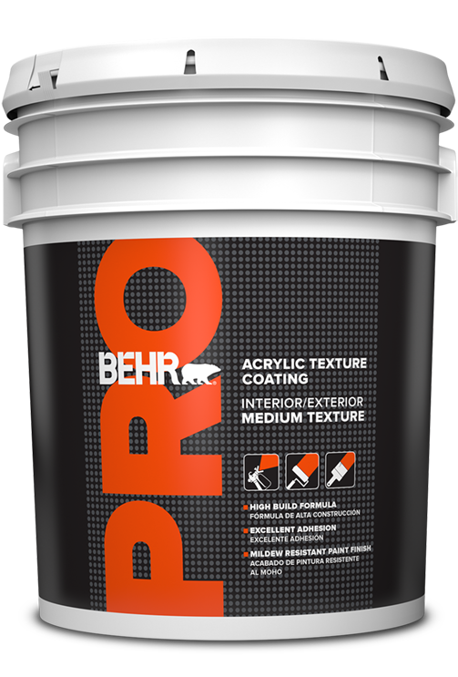 5 Gallon BEHR PRO Acrylic Texture Coating PR710