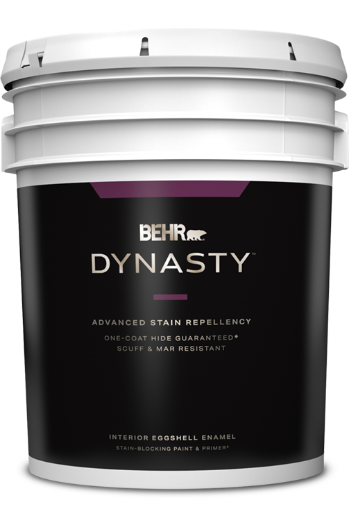 5 gal can of Dynasty Interior Paint, eggshell enamel