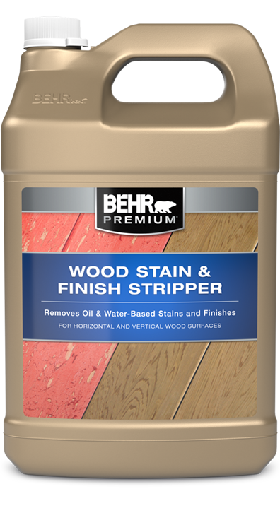 1 jug of Behr Premium Wood Stain & Finish Stripper