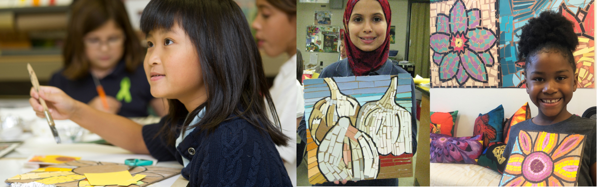 Composite image of Fresh Artists students