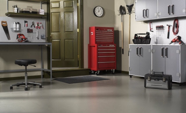 How to prepare and coat a garage floor
