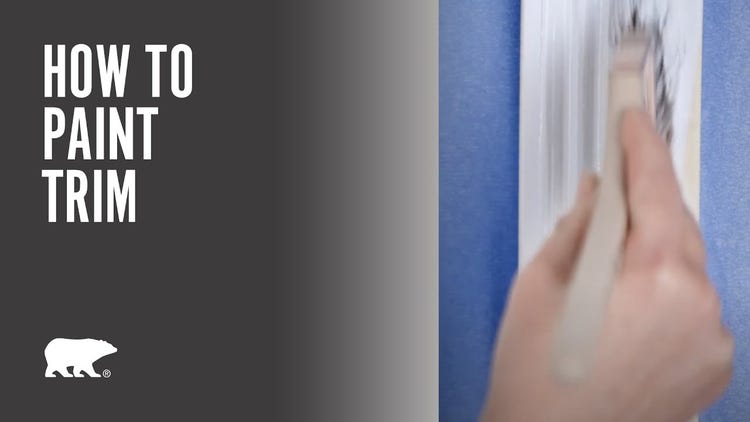 How to paint trim like a pro