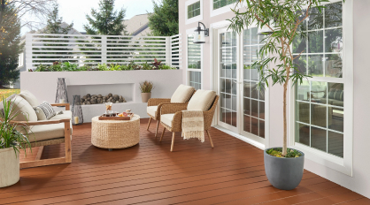 Exterior Deck Staining