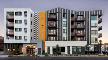 Multi-family building exterior