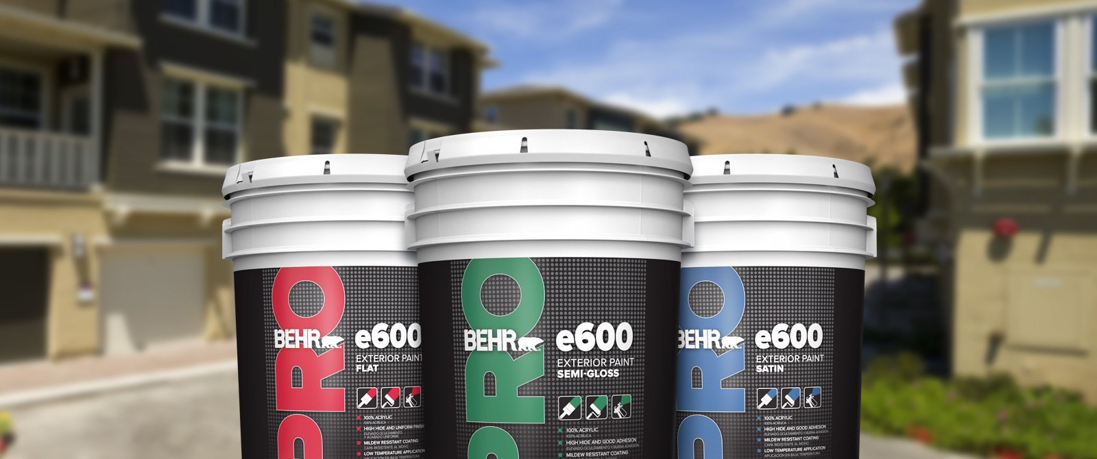 BEHR PRO e600 Exterior Paint