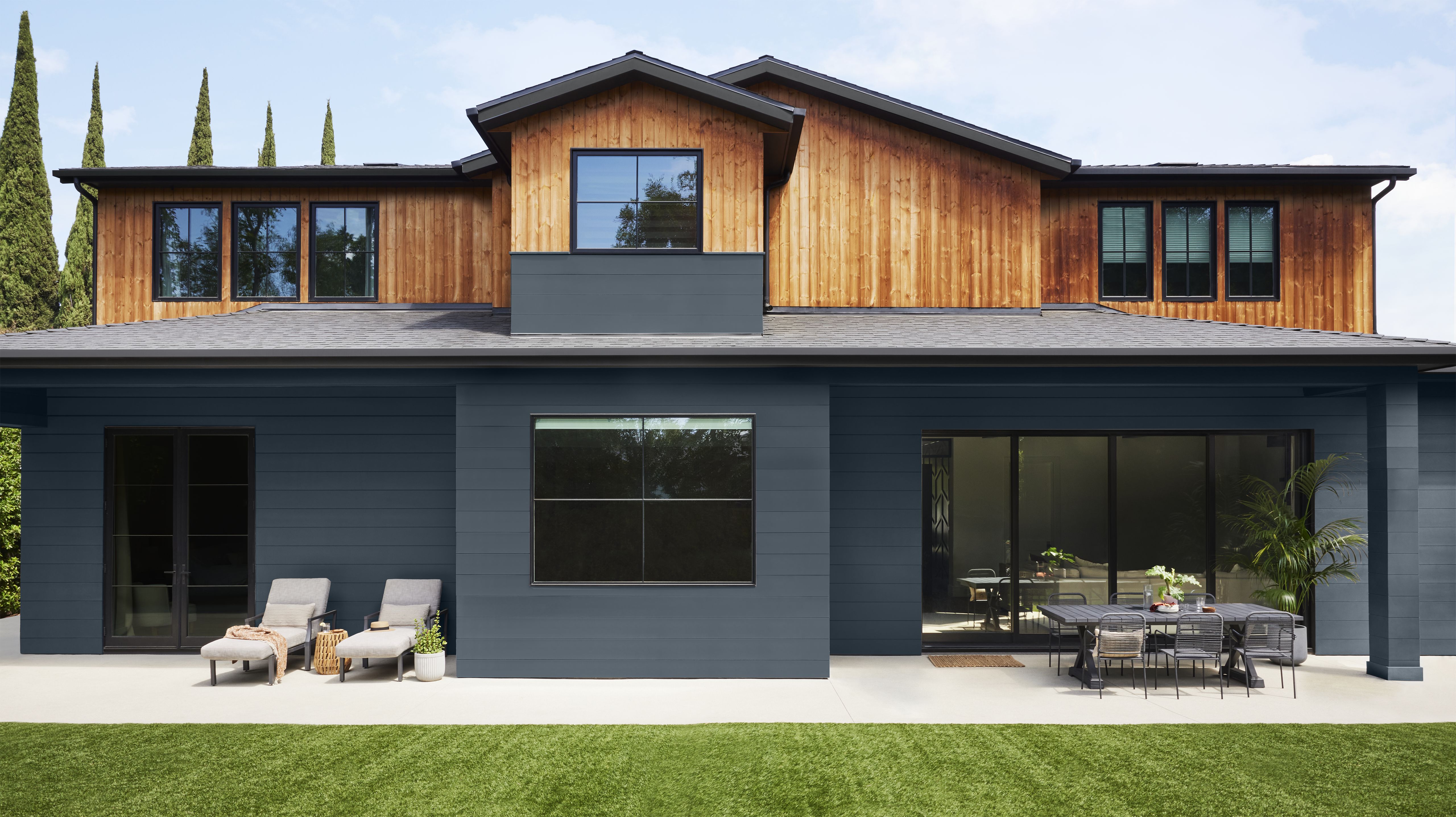 House painted with DYNASTY EXTERIOR Paint
