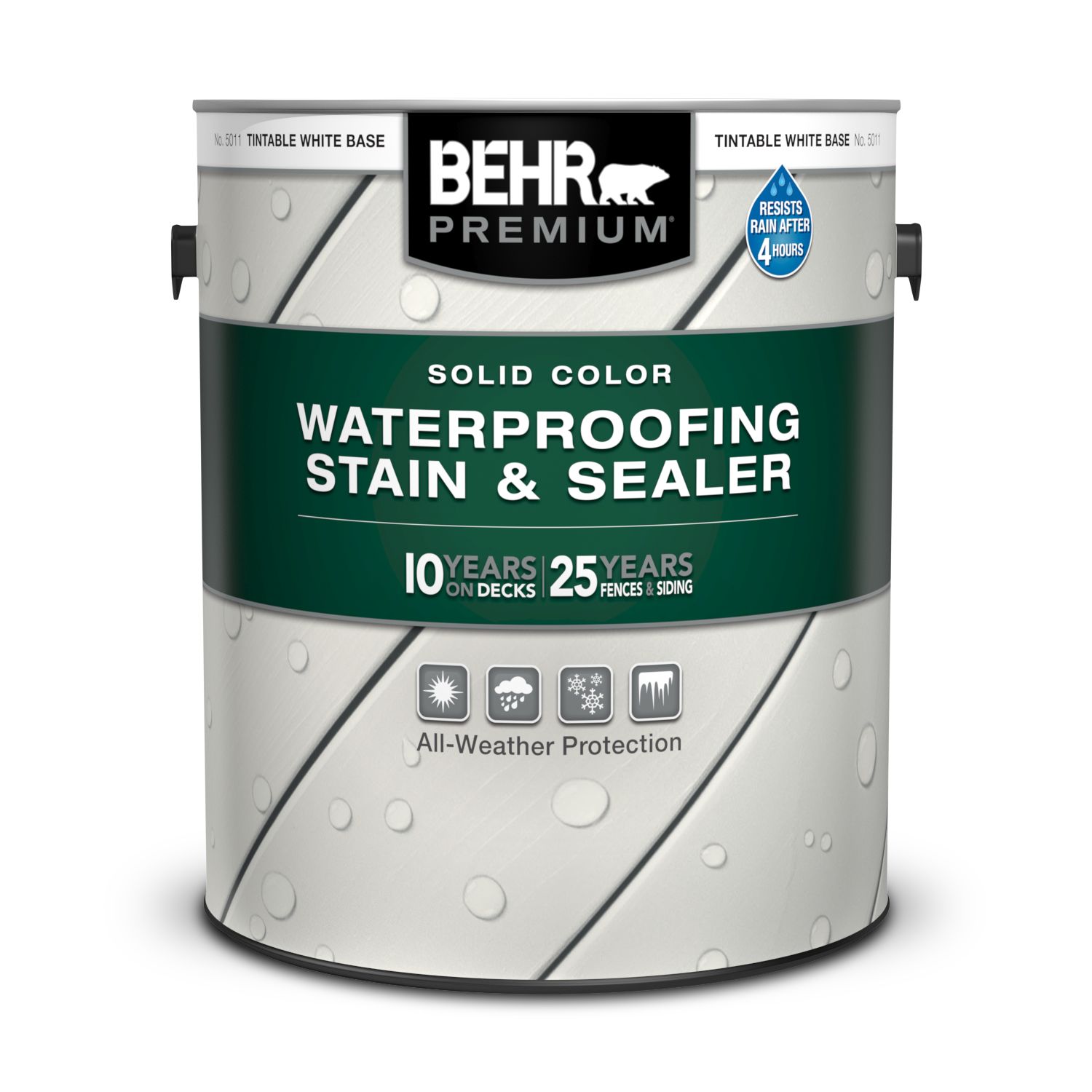 BEHR PREMIUM® Solid Color Waterproofing Stain & Sealer