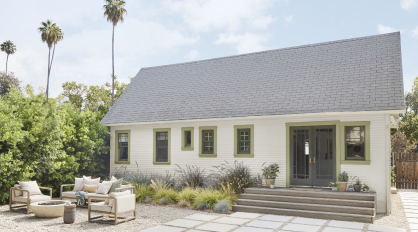 Exterior of a Home in the Summer