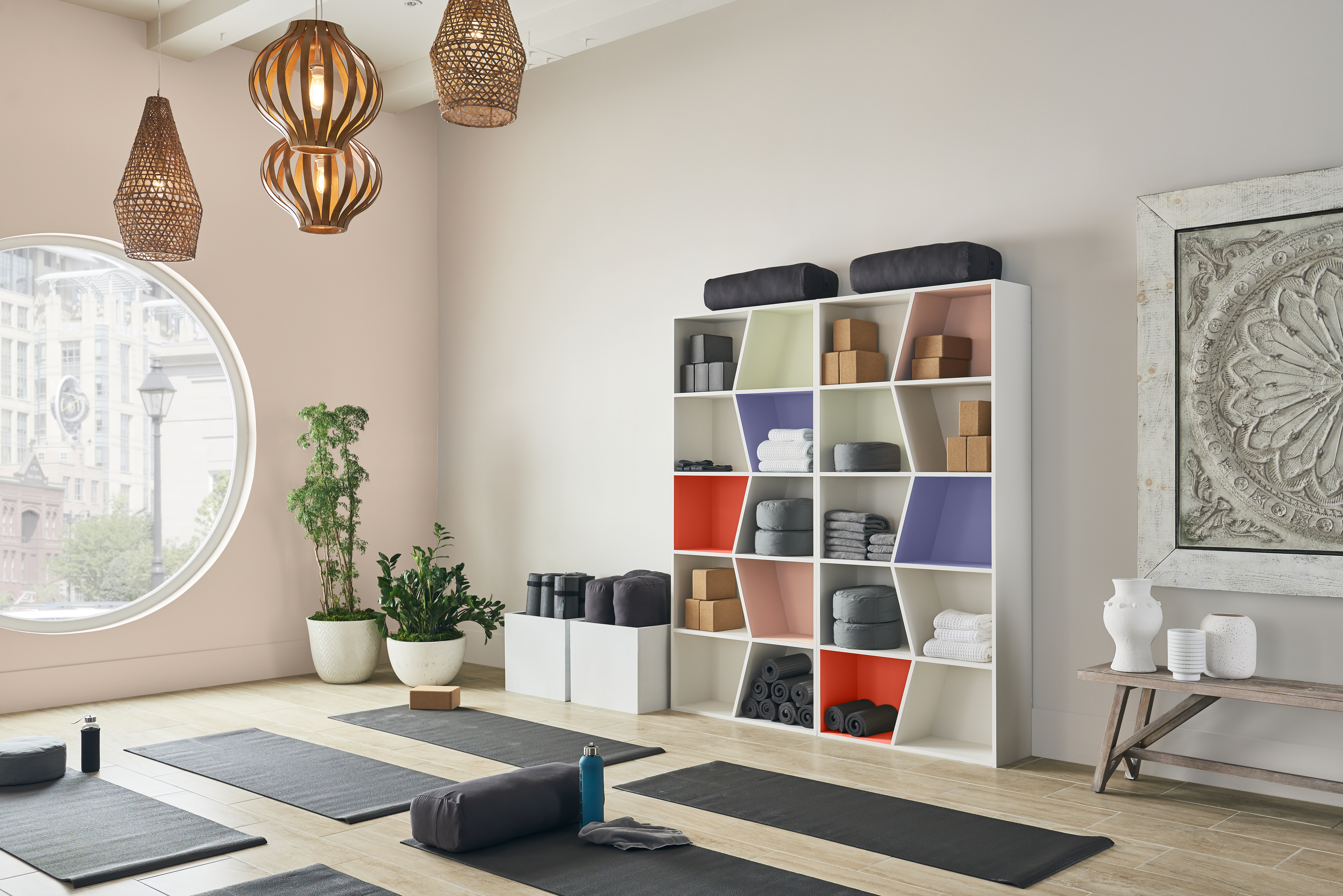 Yoga Room Featuring AI-sthetic
