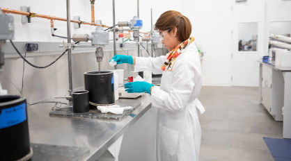 Paint Chemist in the BEHR Research & Devlopment Laboratory